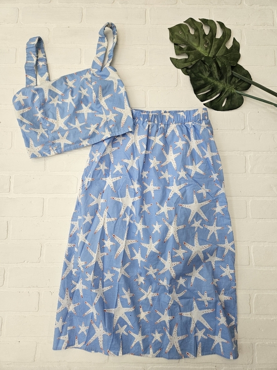 Compania Fantastica Dresses & Skirts - Starfish Print Set